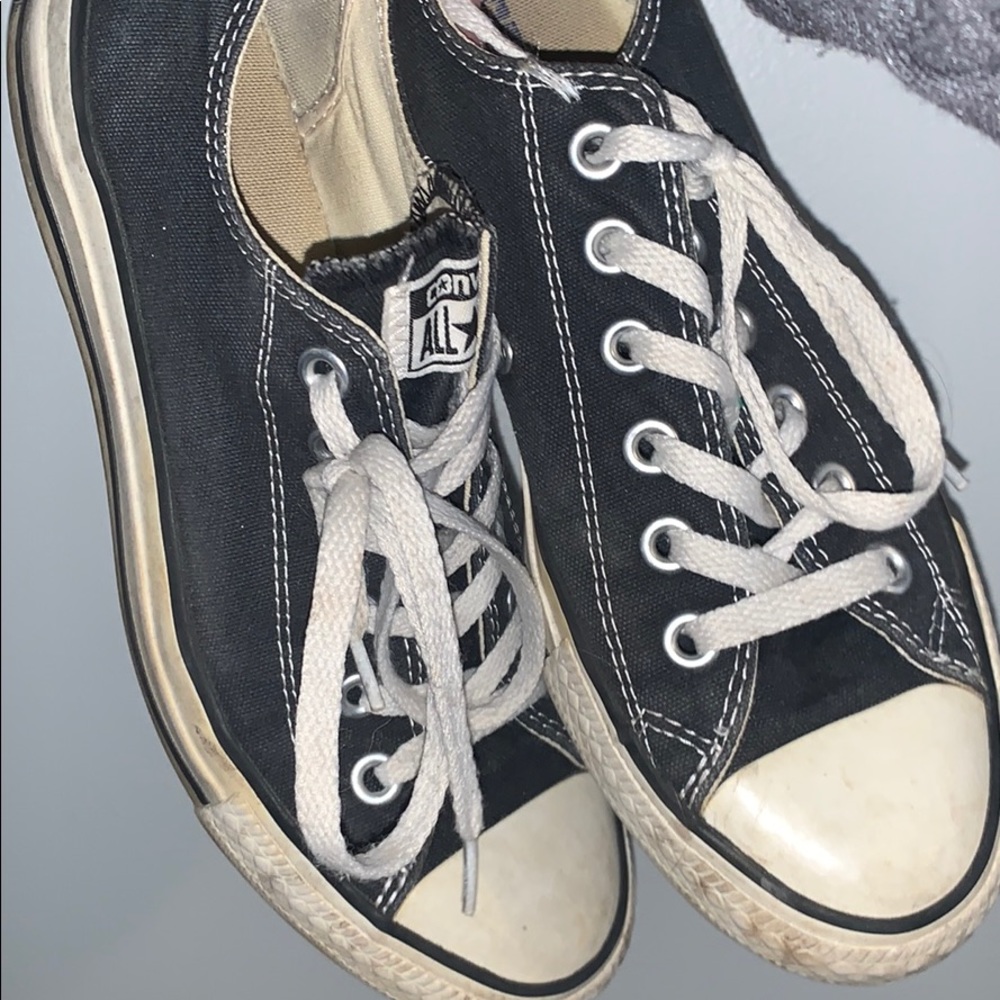 Black converse